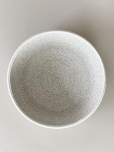 Ker porcelain bowl handmade handthrown with volcanic ash 