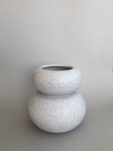 Load image into Gallery viewer, Handthrown porcelain vase made with volcanic ash ker
