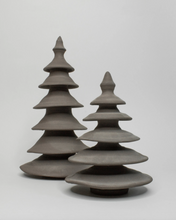 Load image into Gallery viewer, ker Handmade stoneware christmas tree black
