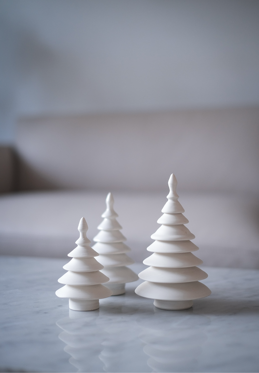 Matte Porcelain Christmas Tree
