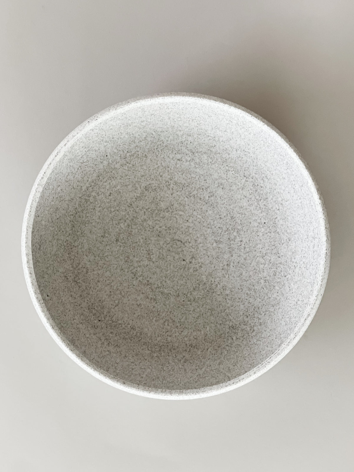 Ker porcelain bowl handmade handthrown with volcanic ash 