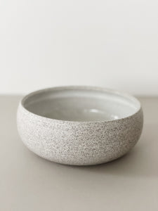 Ker porcelain bowl handmade handthrown with volcanic ash 