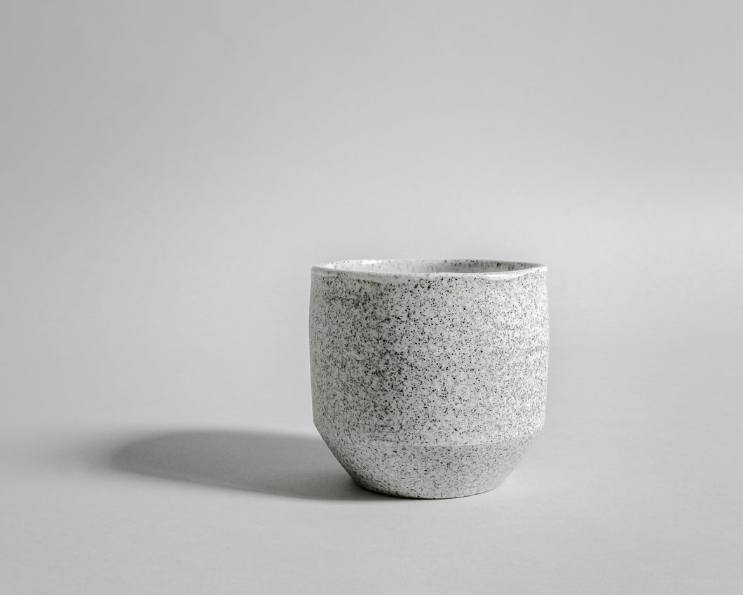 Ker handthrown ceramic porcelain ash cup