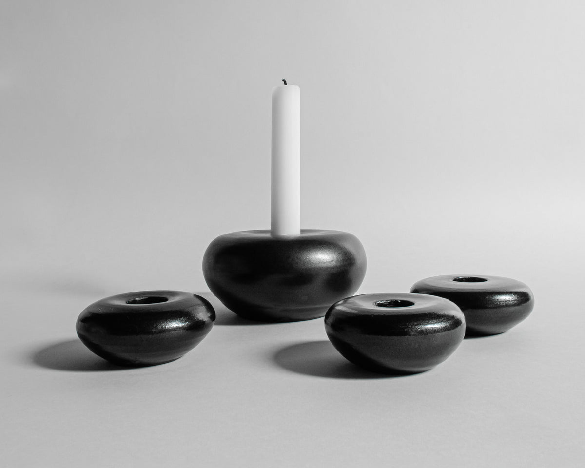 Ker handthrown ceramic candleholders