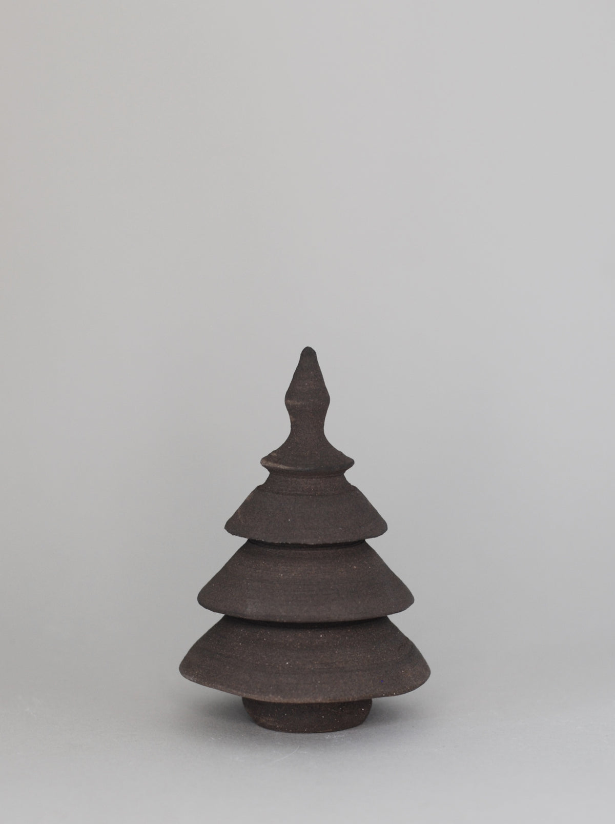 Ker Handmade stoneware christmas tree black