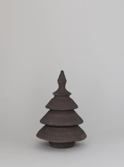 Ker Handmade stoneware christmas tree black