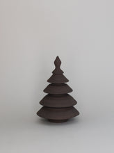 Load image into Gallery viewer, ker Handmade stoneware christmas tree black 
